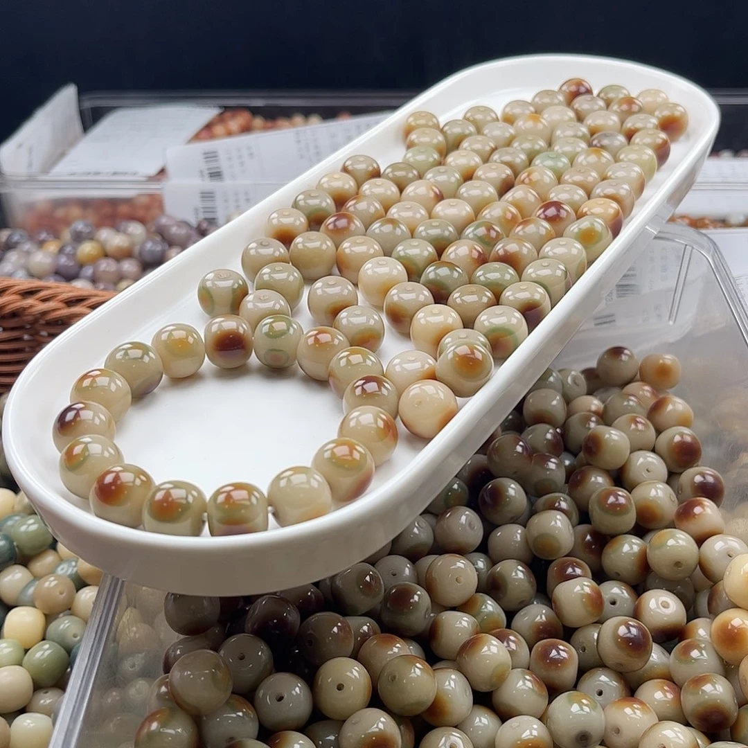 白玉菩提吊坠wc14mm/20颗