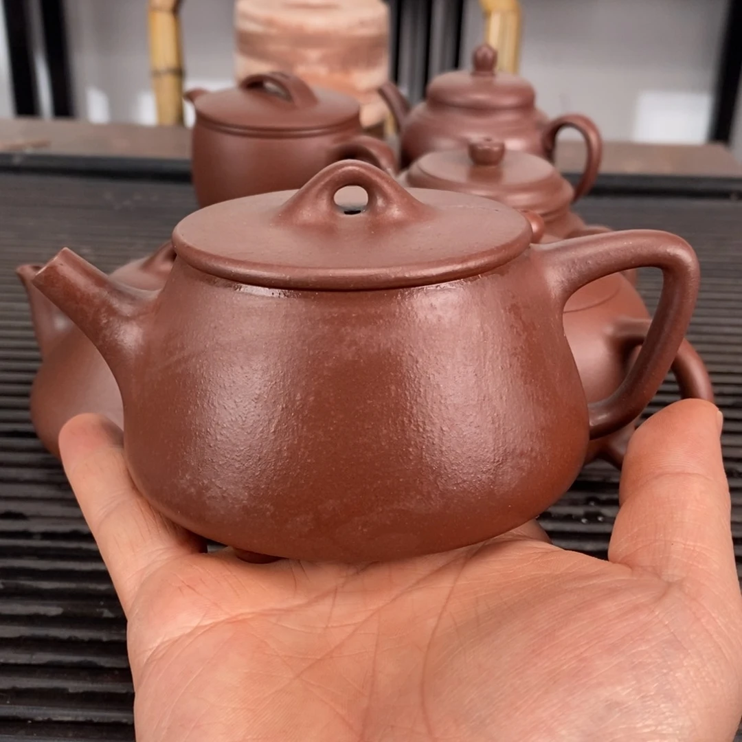 紫砂茶壶瓦瓢容量250毫升