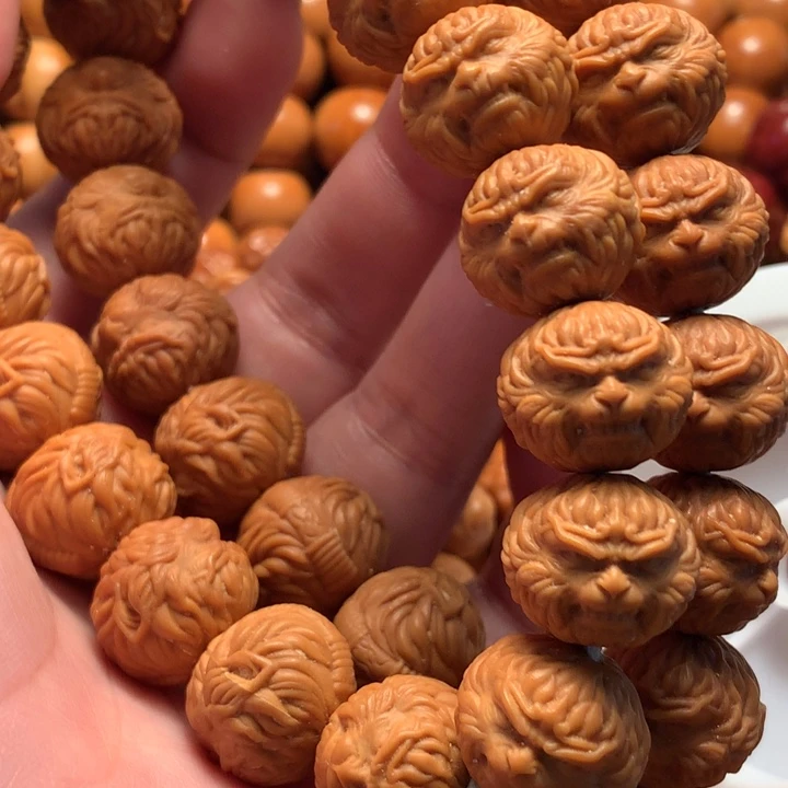 【闪购商品】猴头核桃手串仲***星悟空