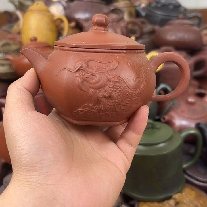 茶壶紫砂紫砂微瑕毛边