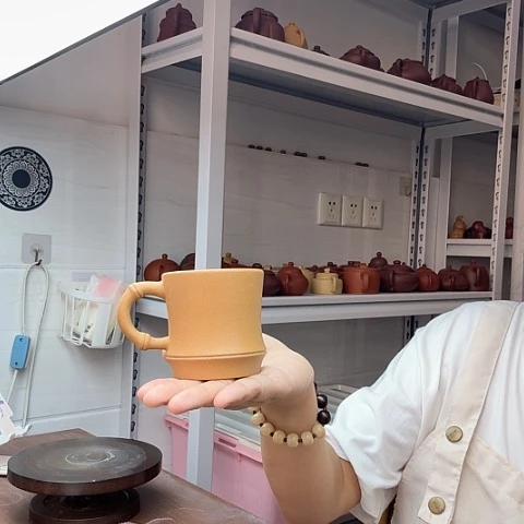 茶案段泥主人杯主人杯