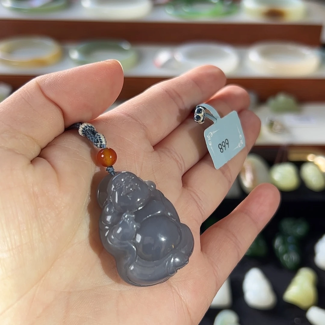 和田玉未镶嵌吊坠(不含链)