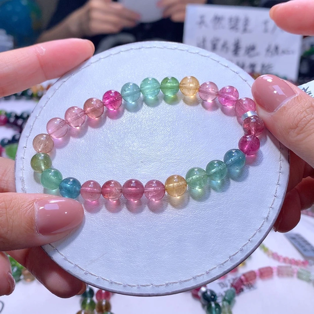 【闪购商品】未镶嵌手串碧玺7.8m
