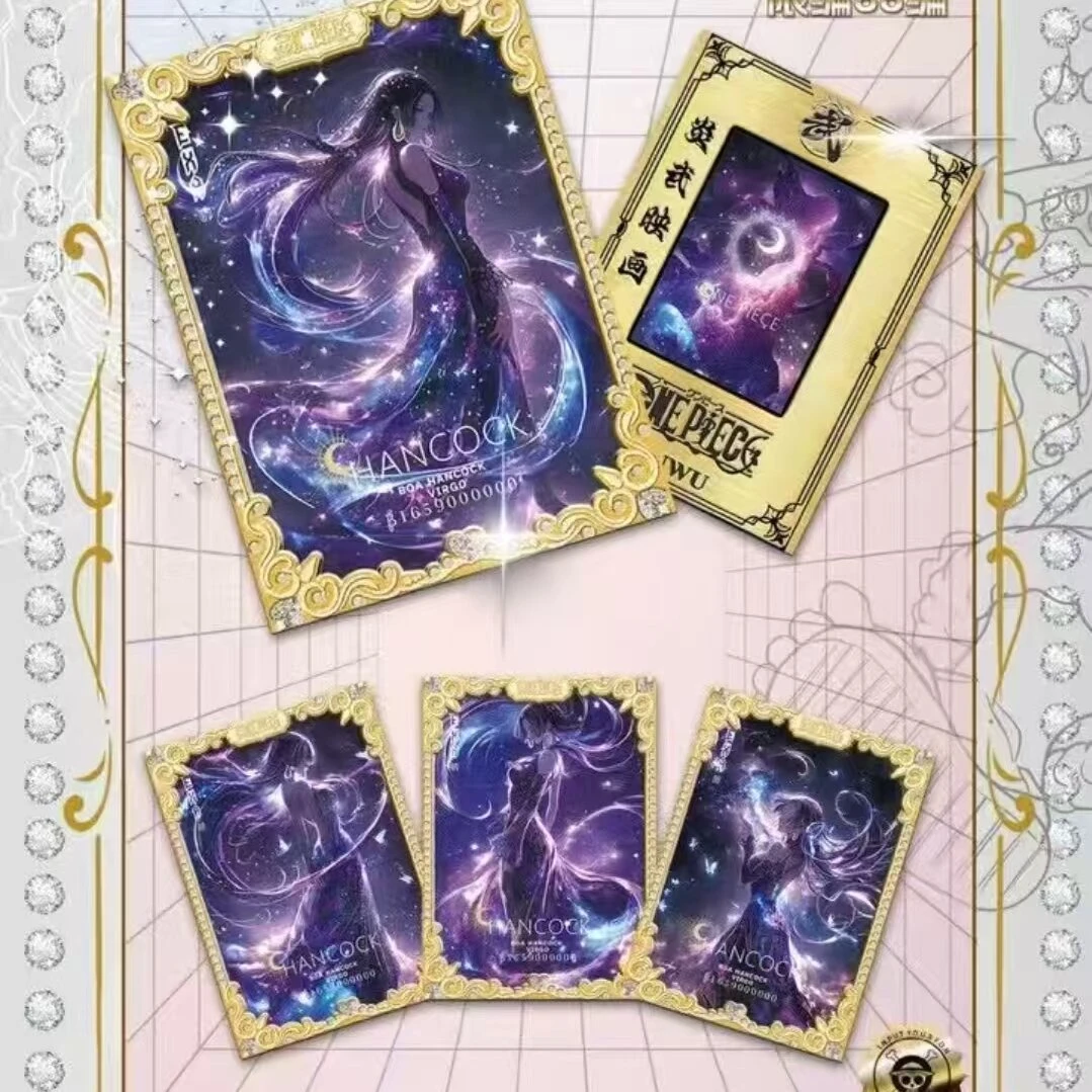 9.9米清凉滴胶2海贼王潮玩动漫拆卡直播创意收藏卡片