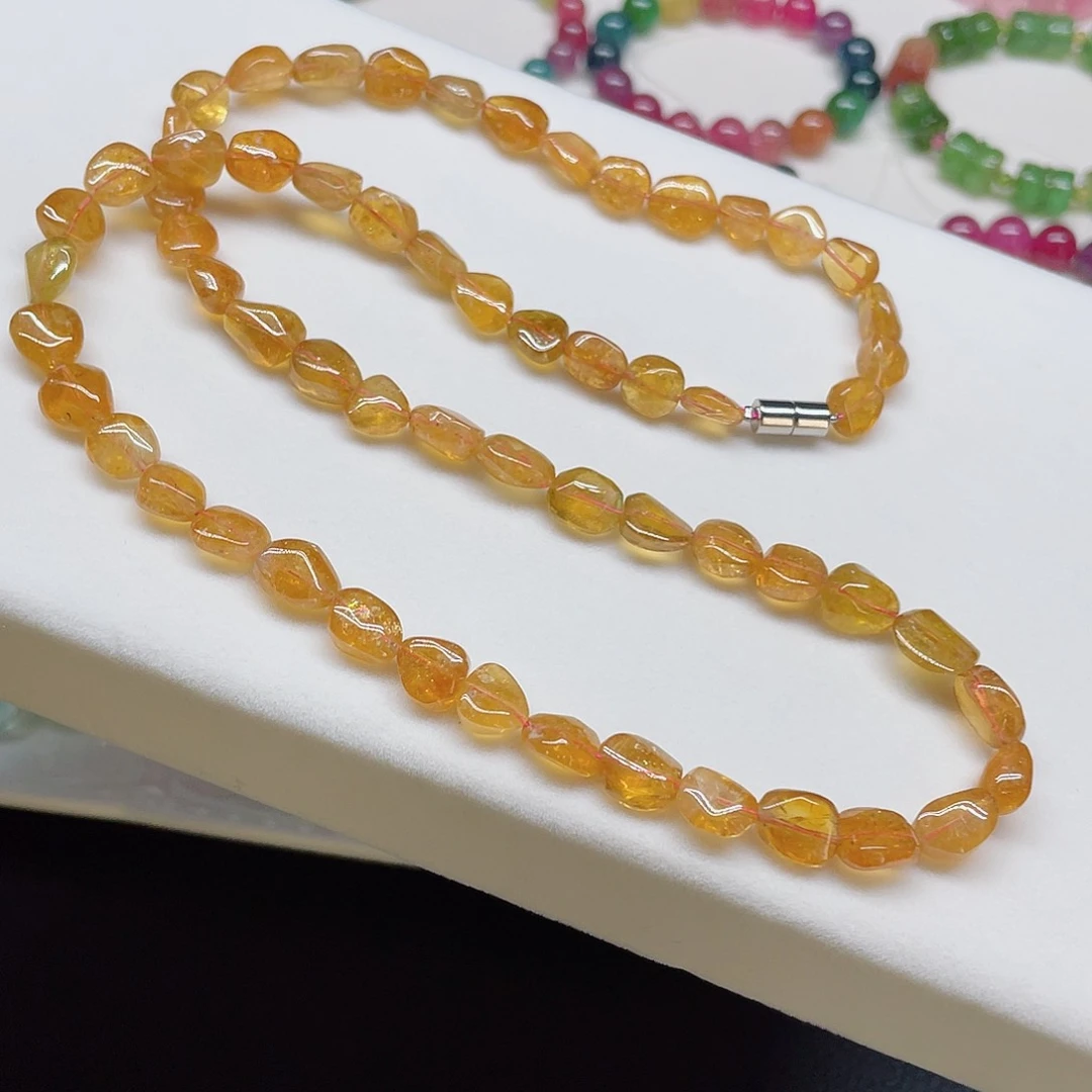 手链未镶嵌碧玺黄碧玺项链