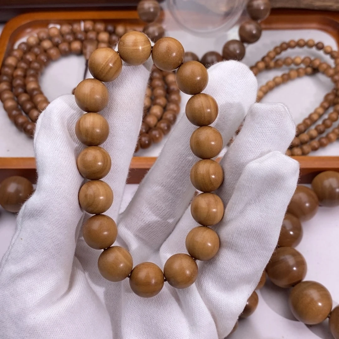 檀香木手串/手链顺纹黑肉顶老料全品1.2福利