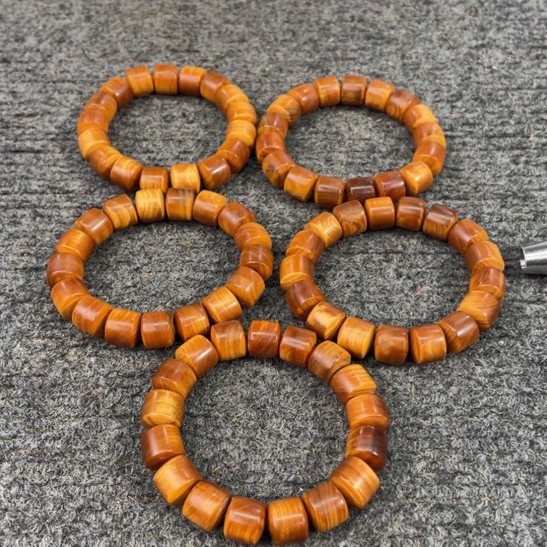 【闪购商品】柏木（崖柏）太行崖柏，到手5条，1.2全玉化桶珠