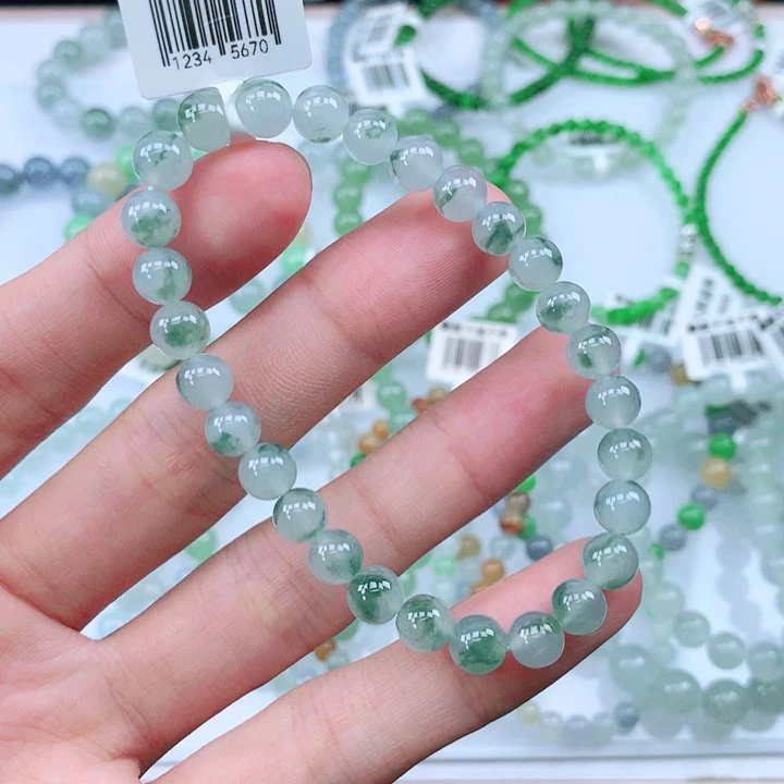 未镶嵌手链翡翠翡翠