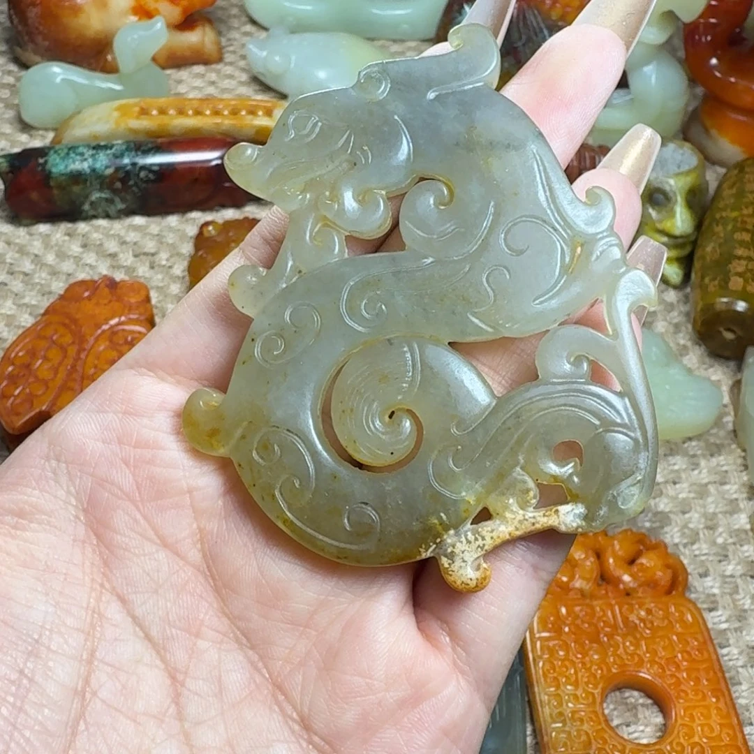 吊坠白玉菩提挂件