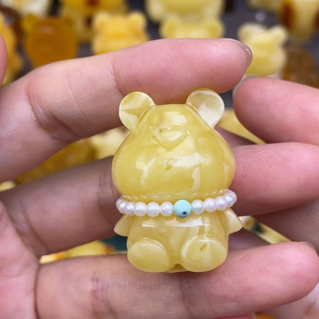 未镶嵌琥珀裸石蜜蜡