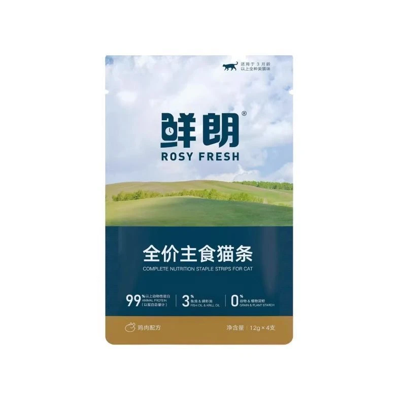 【西藏包邮】鲜朗全价主食猫条鸡肉鲜肉湿粮成猫幼猫通用
