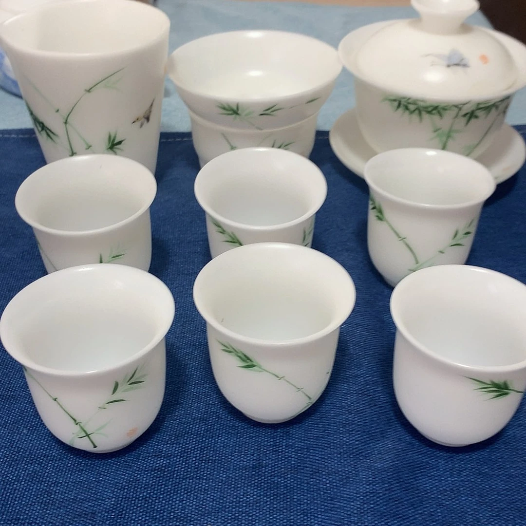 冰种素烧手绘套装