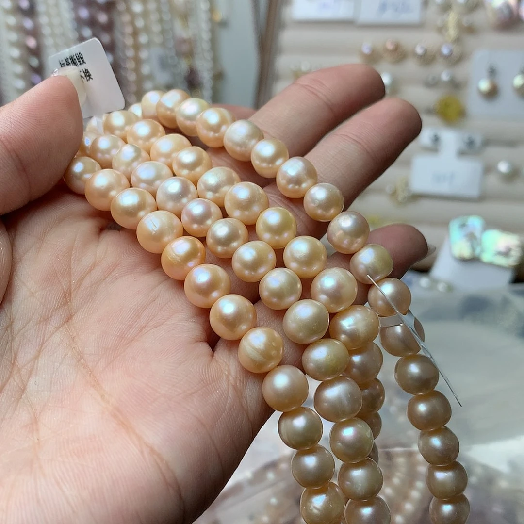 淡水珍珠8-9未镶嵌x59项链