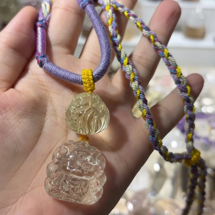 未镶嵌手链水晶吊坠