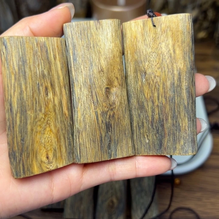 放***心木手工艺绿棋西瓜叶牌牌40克