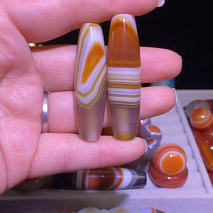 平***饰玛瑙/玉髓未镶嵌颈饰