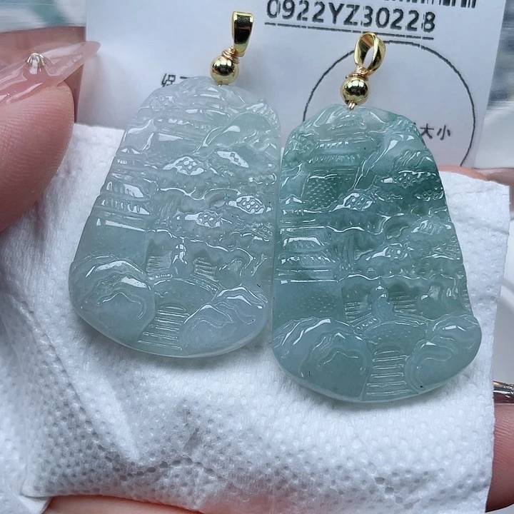 吊坠(不含链)未镶嵌翡翠