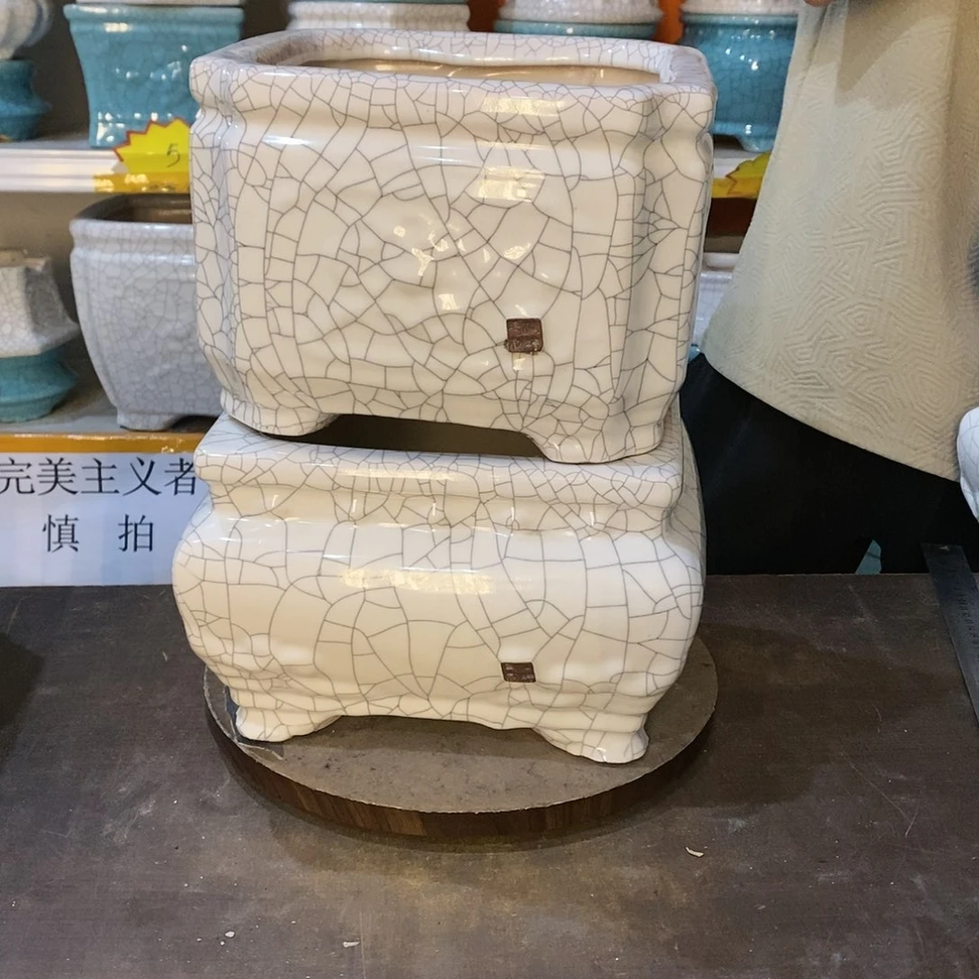 宝*瑕疵花盆花盆里的
