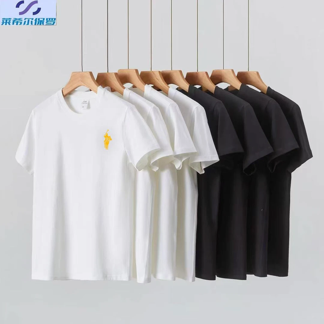 男女同款2025新款纯棉纯色潮流打底衫高档短袖t恤