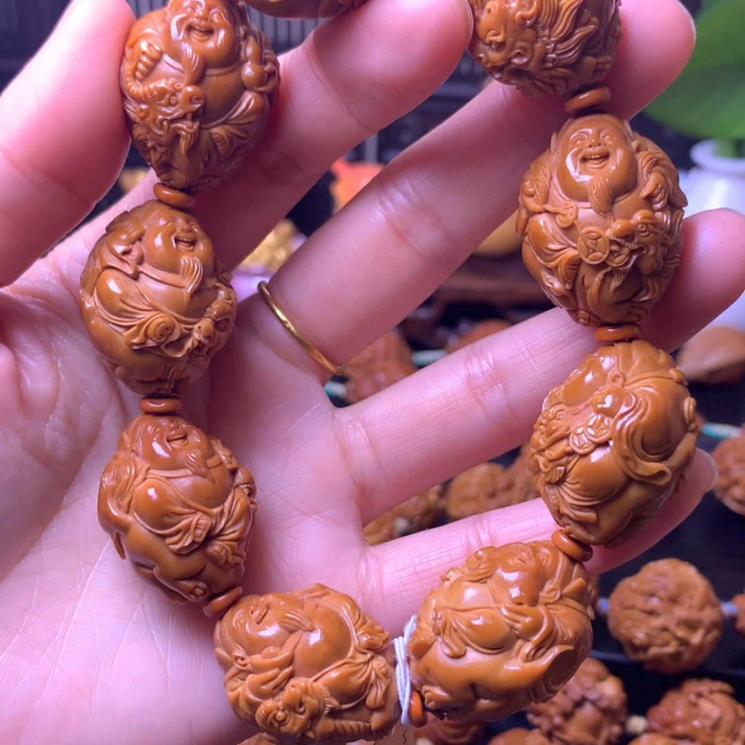 手串/手链橄榄核骑兽财神22尺寸