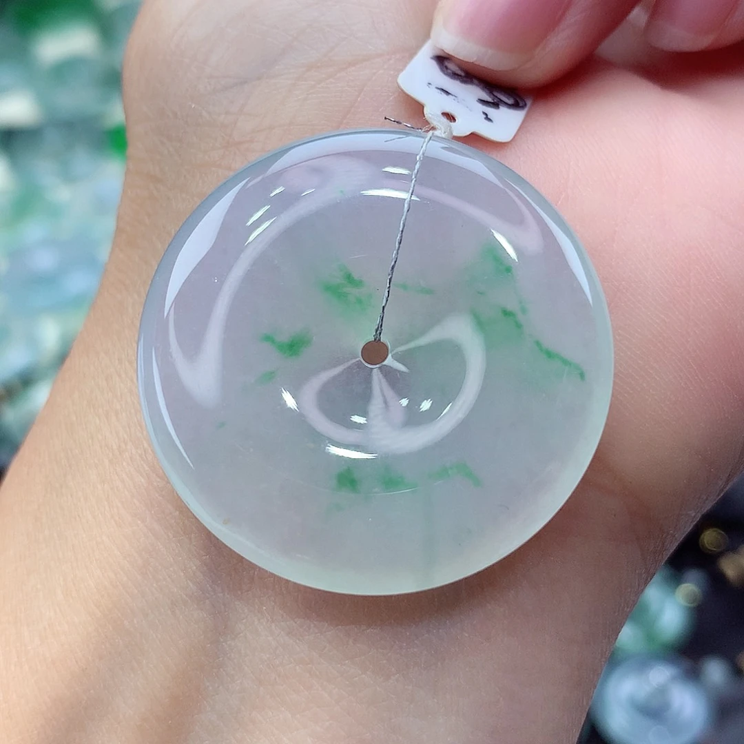 颈饰未镶嵌翡翠编号72尺寸33.7-6.1