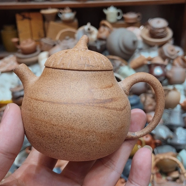 柴烧老岩泥高端茶器