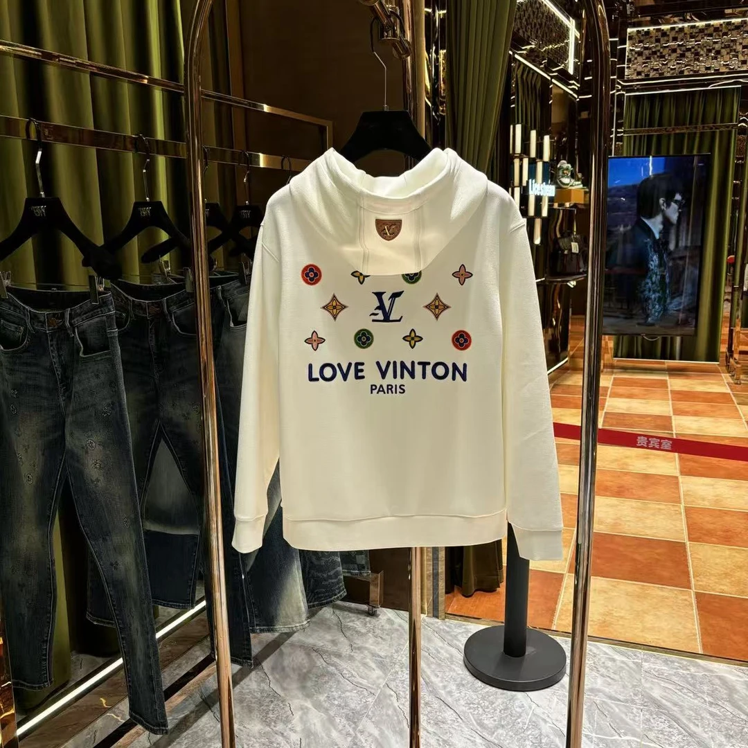 欧【主理人专属】2025秋冬新款时尚百搭情侣款卫衣25825