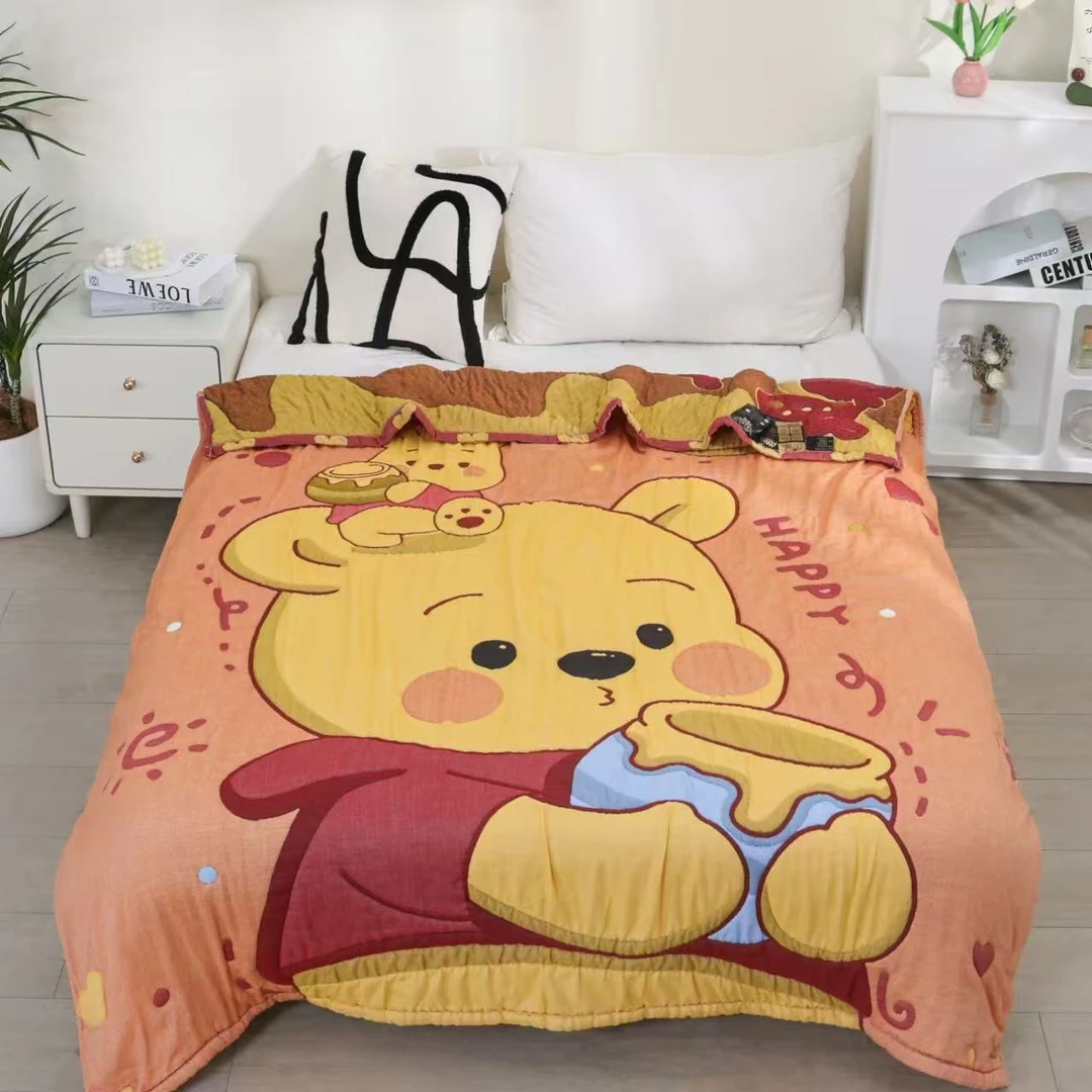 【维尼】150*200cm纯棉多层加厚泡芙被