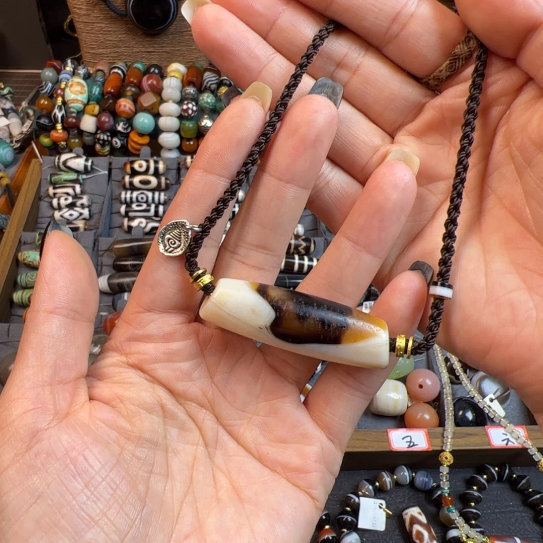 玛瑙/玉髓未镶嵌项链