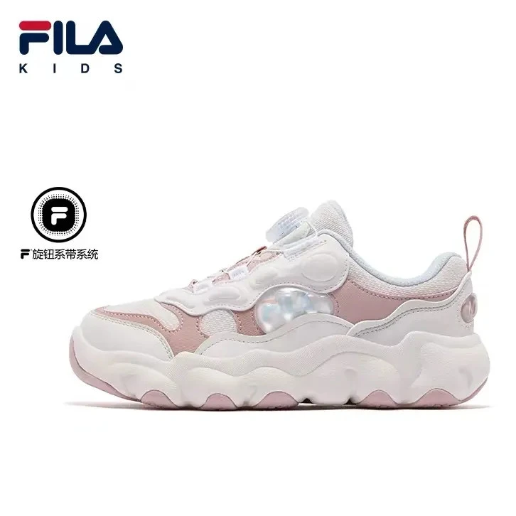 FILA斐乐儿童【豌豆2】秋冬款女大童高街休闲运动鞋K15G541201F