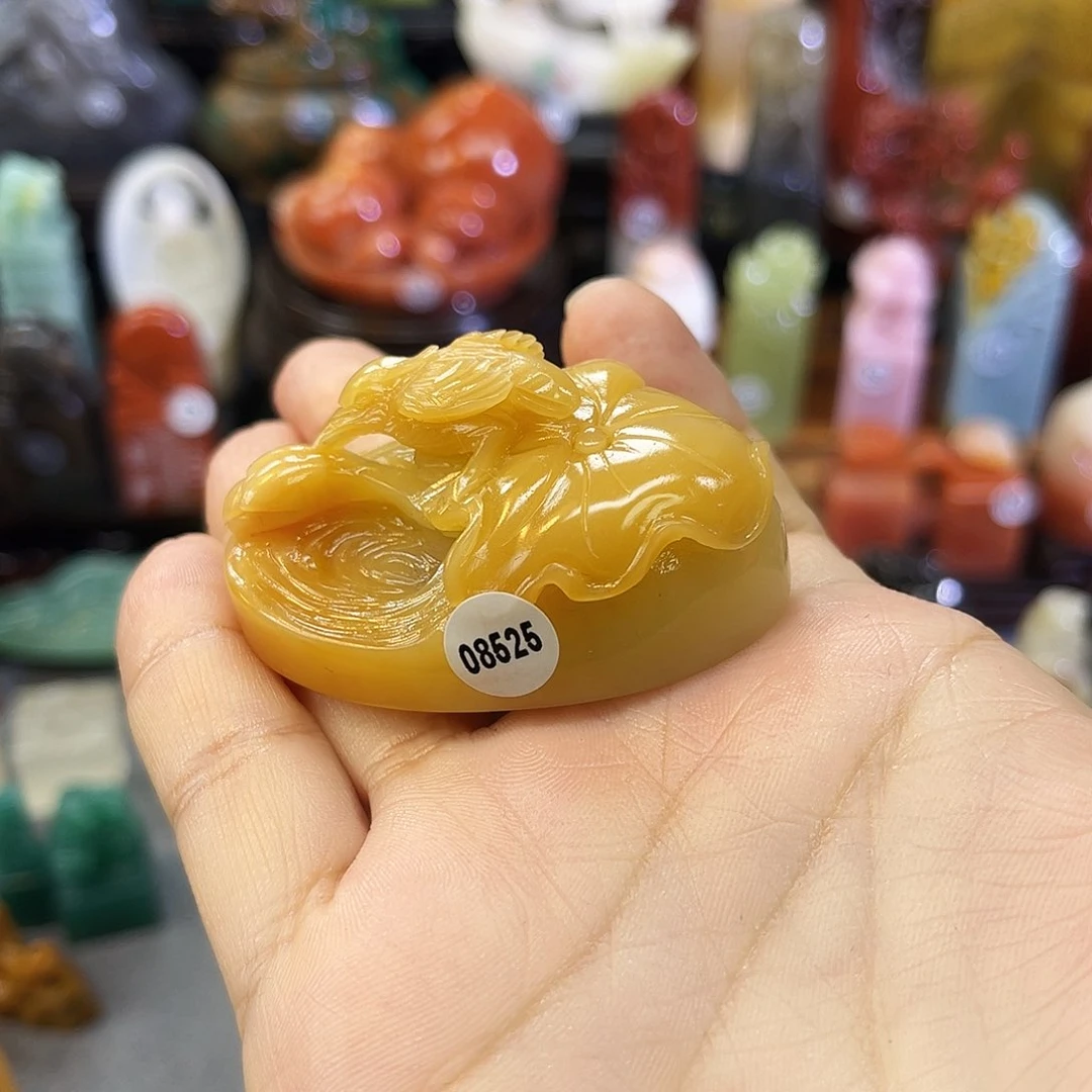 寿山石印石薇*?8525包