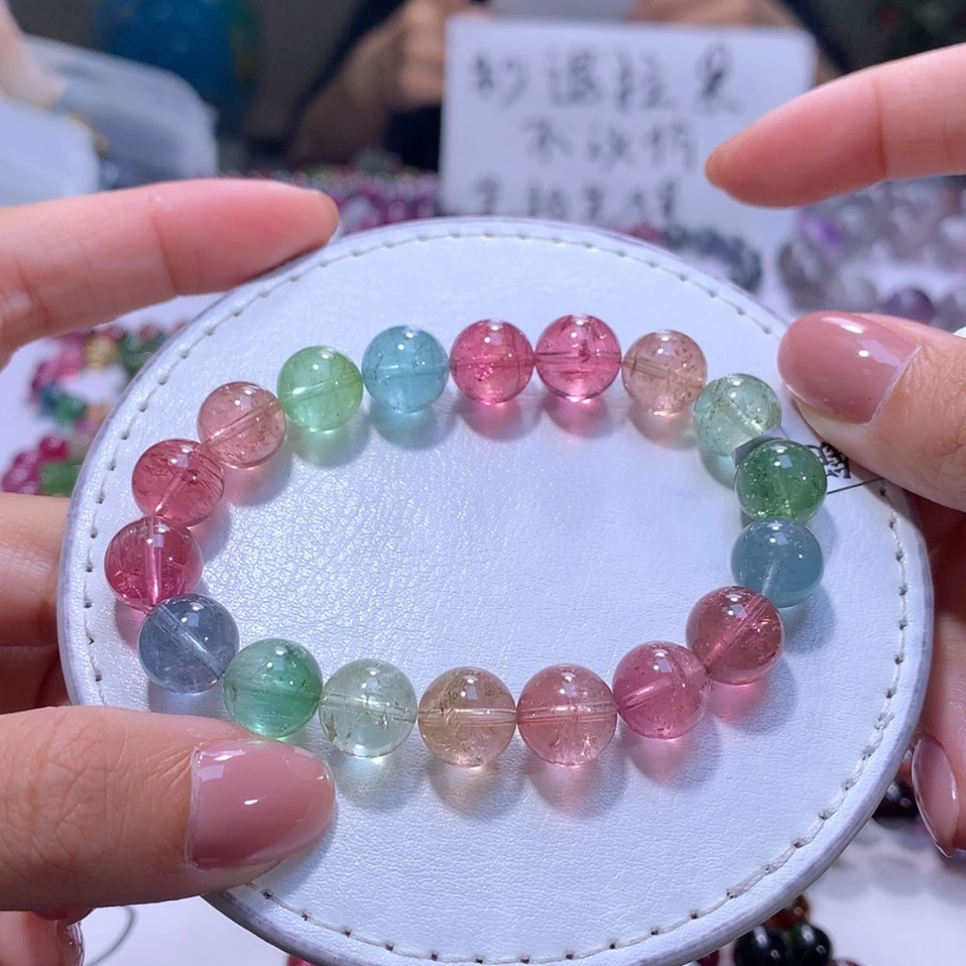 【闪购商品】未镶嵌手链碧玺10.4m