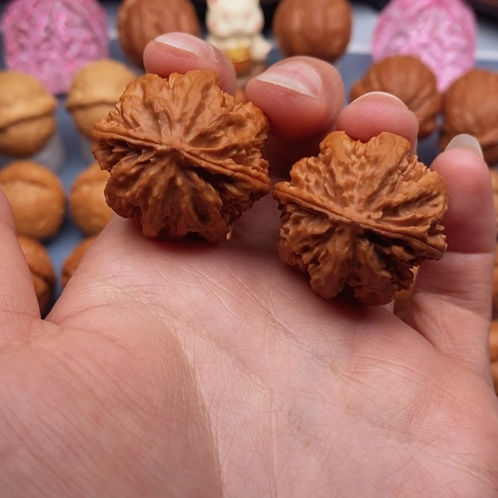 文玩核桃把件九龙筋