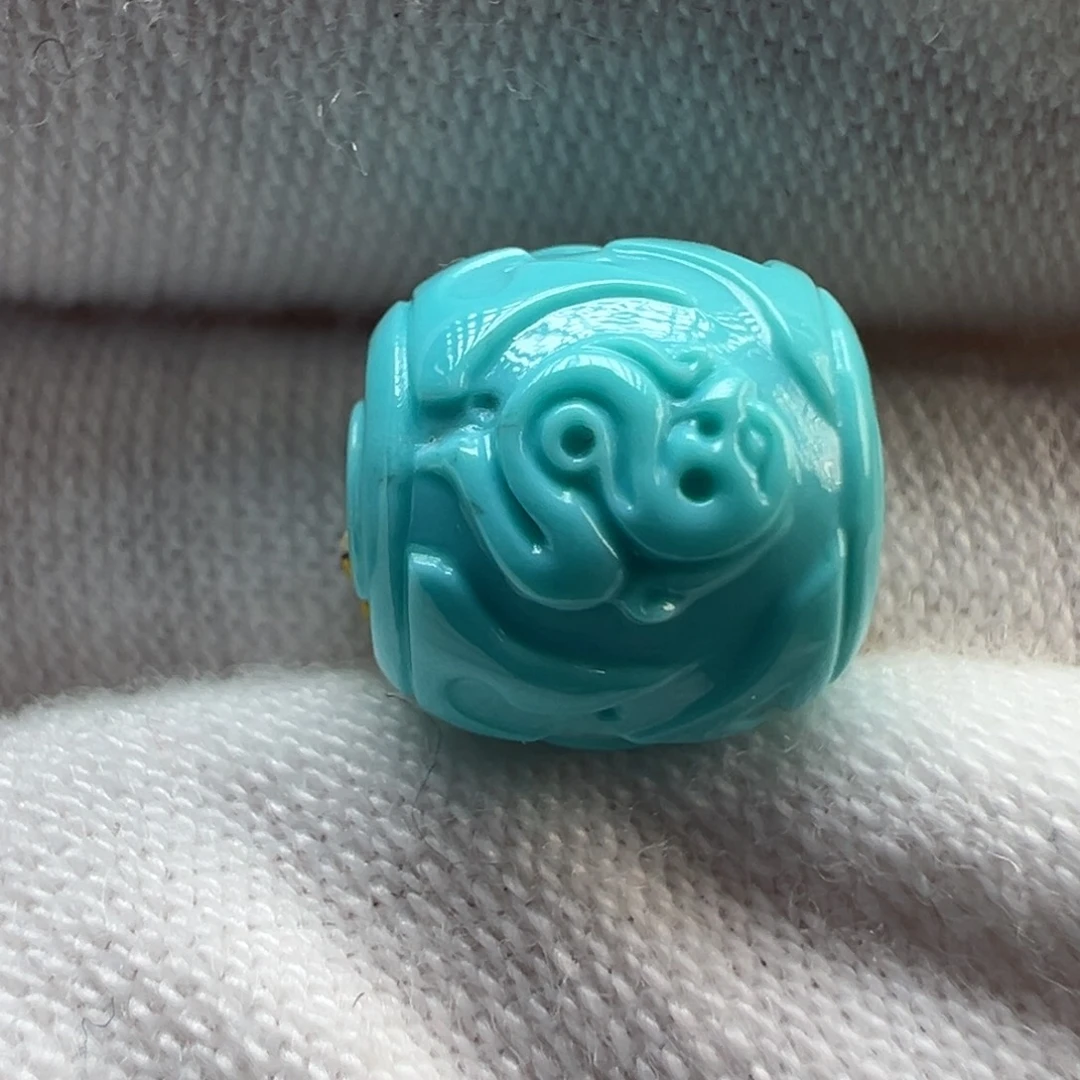 绿松石未镶嵌配饰9×9