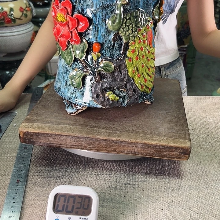 泳坤堂石湾盆陶瓷