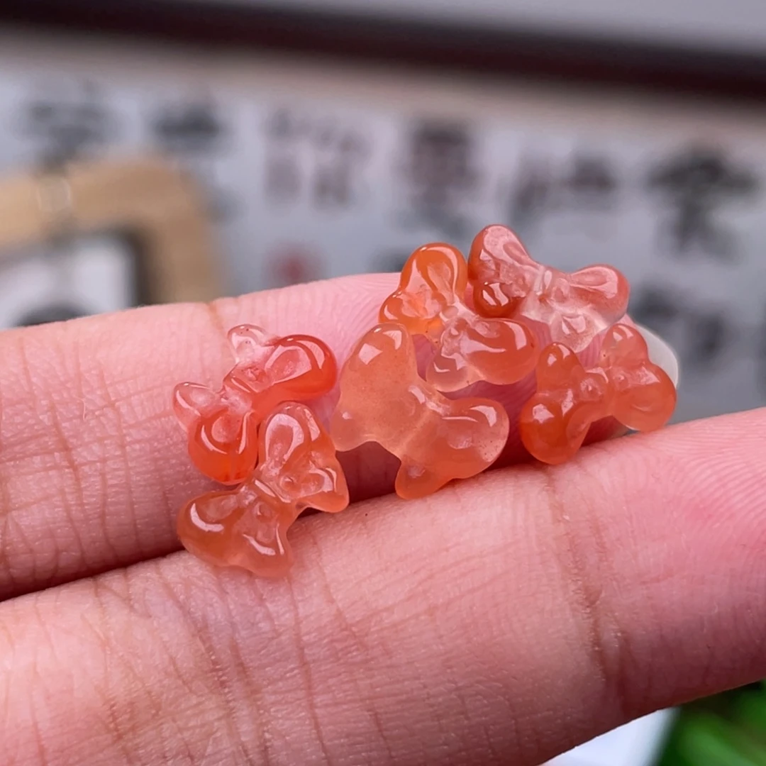 未镶嵌南红玛瑙挂件10546