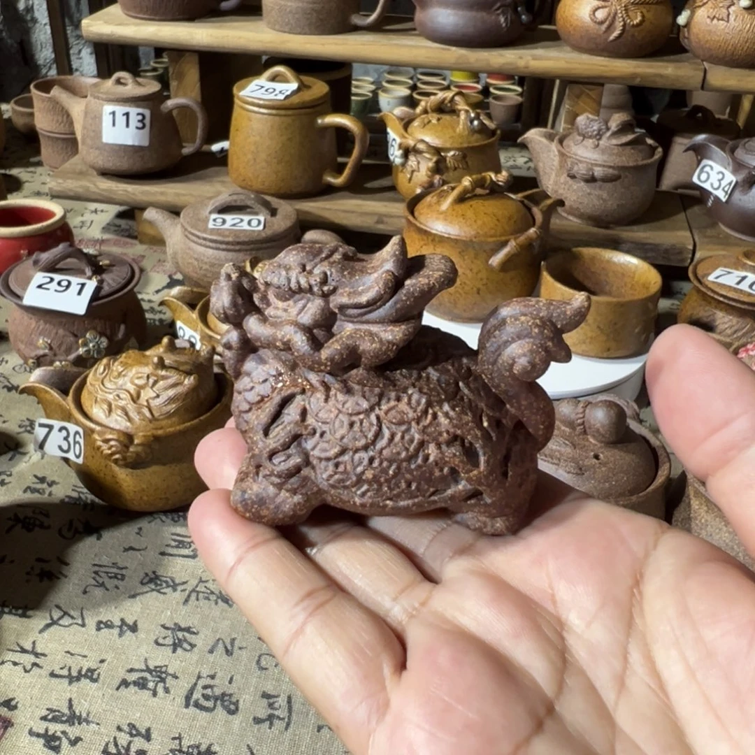 缸龙龟毫升原谷烧高温粗瓷