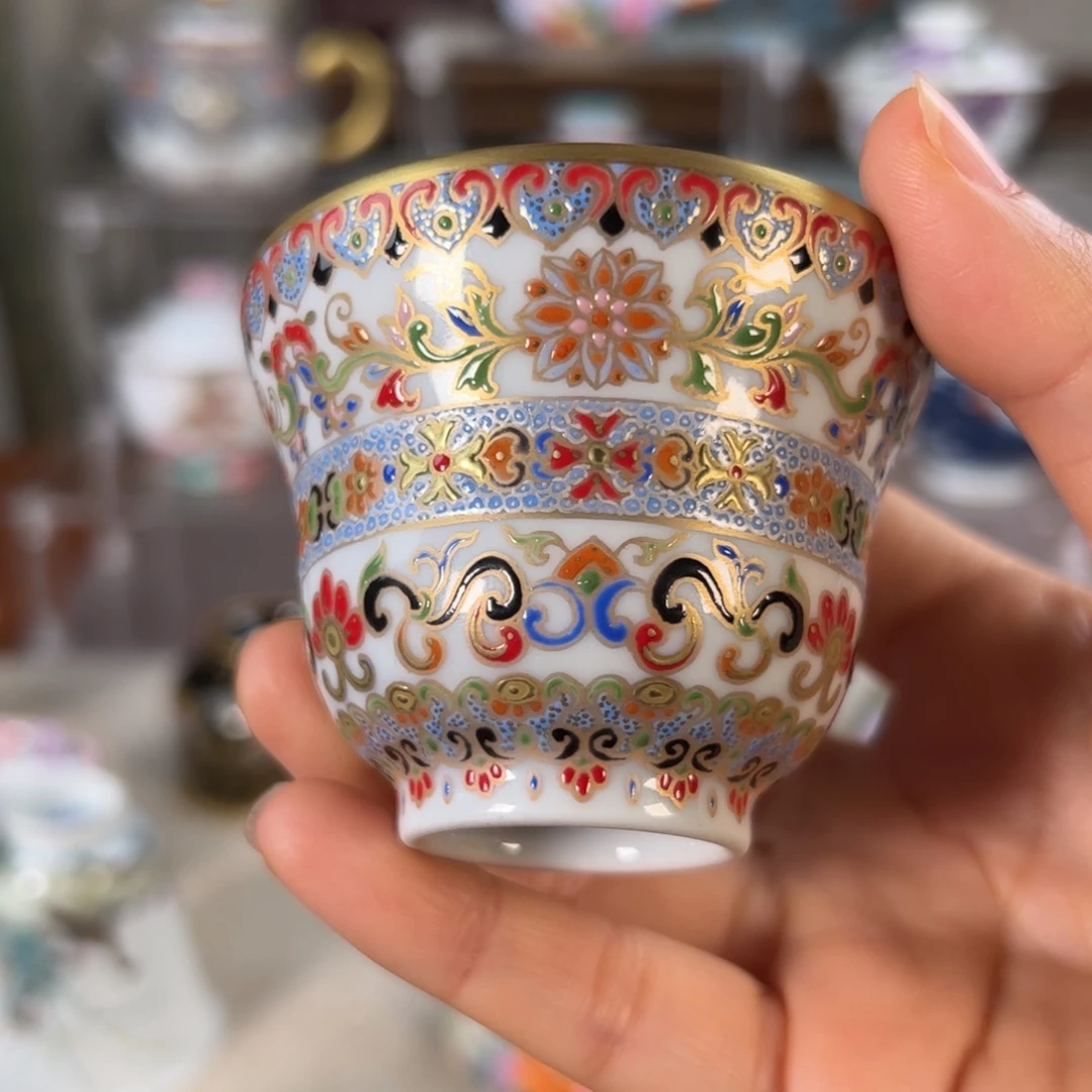 纯手工手绘 高端茶器