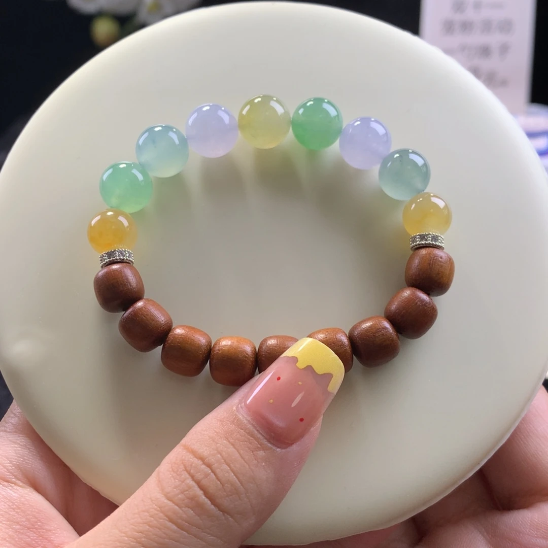 翡翠未镶嵌手串芳华