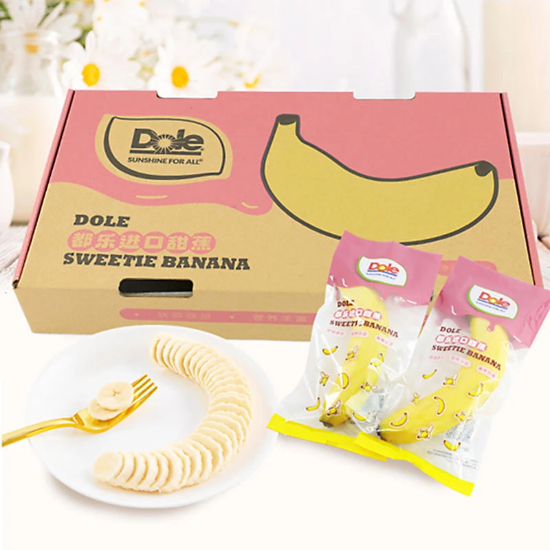 都乐盒装软萌进口香蕉 约1kg