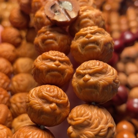 猴头核桃手串用****6舞台