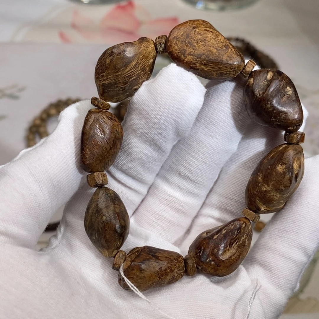 手串沉香达拉干瘤疤沉水 20.5克