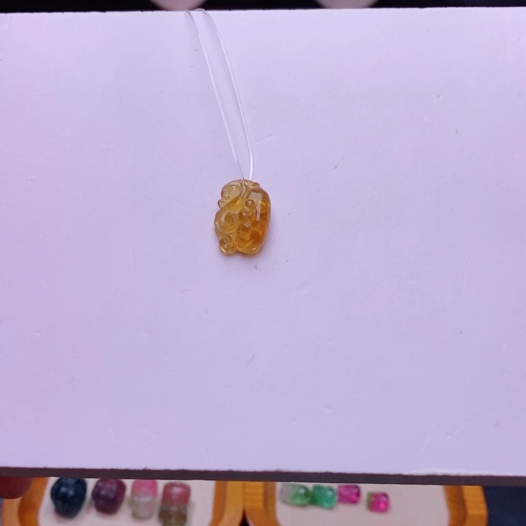 未镶嵌如意吊坠m碧玺