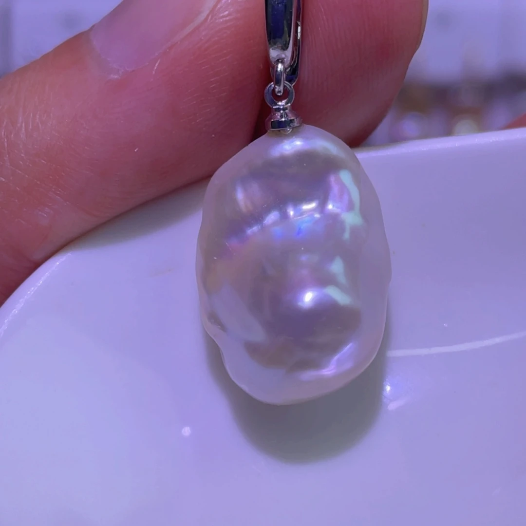 未镶嵌淡水珍珠天然淡水珍珠吊坠