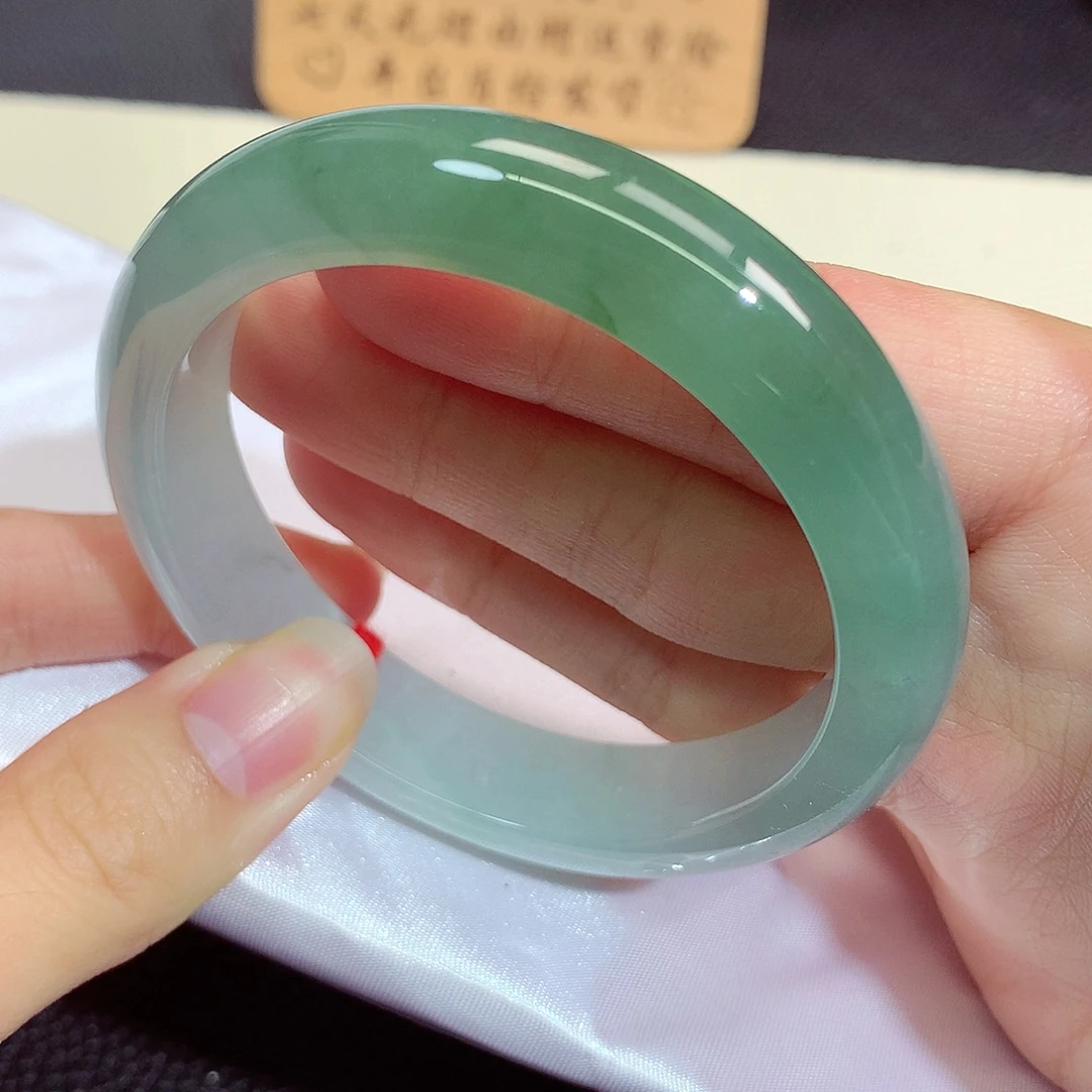 翡翠未镶嵌手镯3108