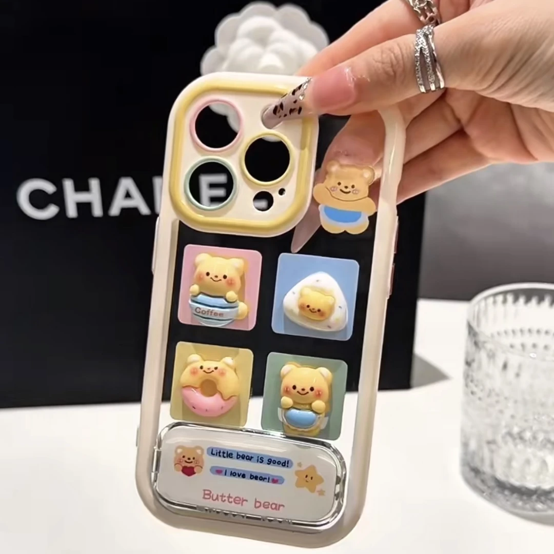 公仔维尼适用苹果iphone小米15/14/13promax防摔vivo华为oppo