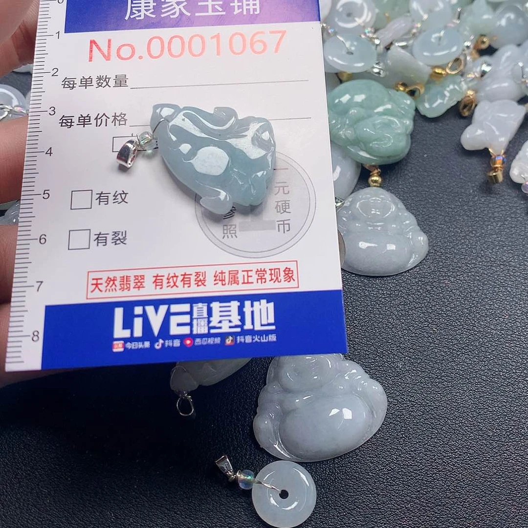 颈饰未镶嵌翡翠g