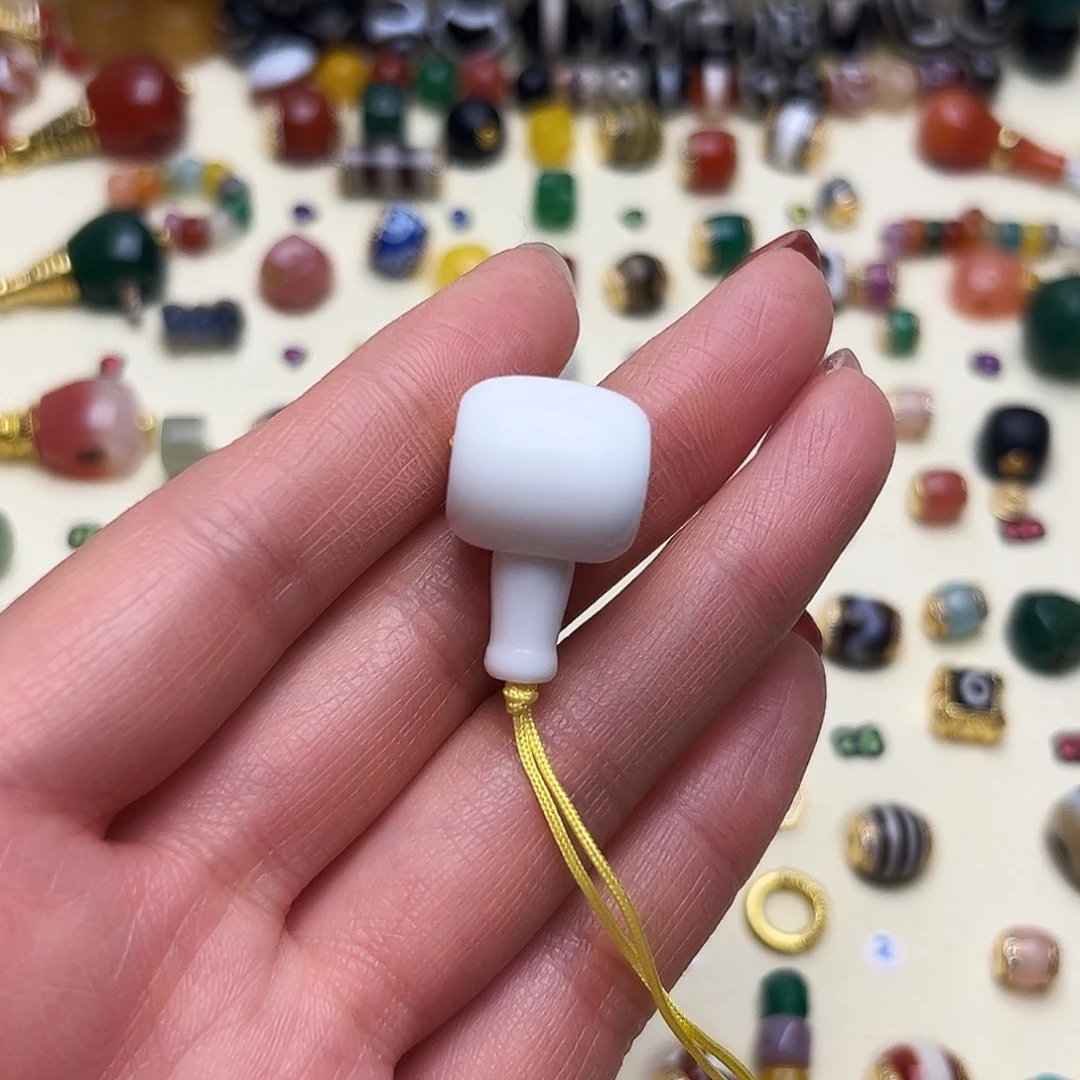 翰***链玛瑙/玉髓未镶嵌单珠