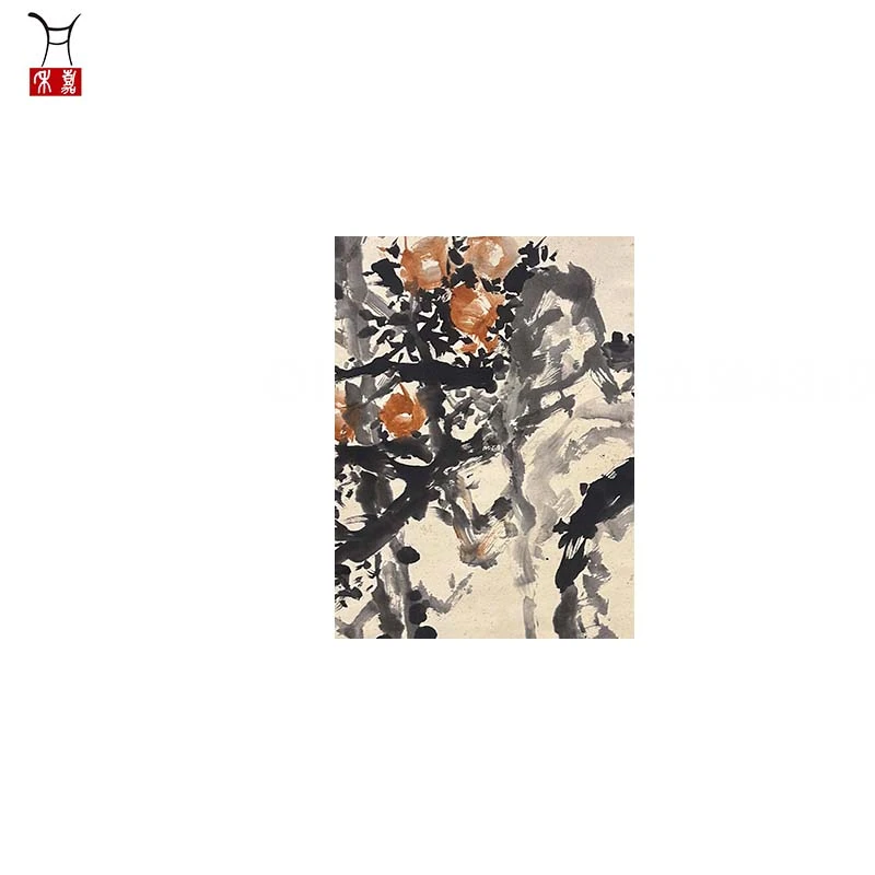 O1029石榴立轴48x99/4.3平尺