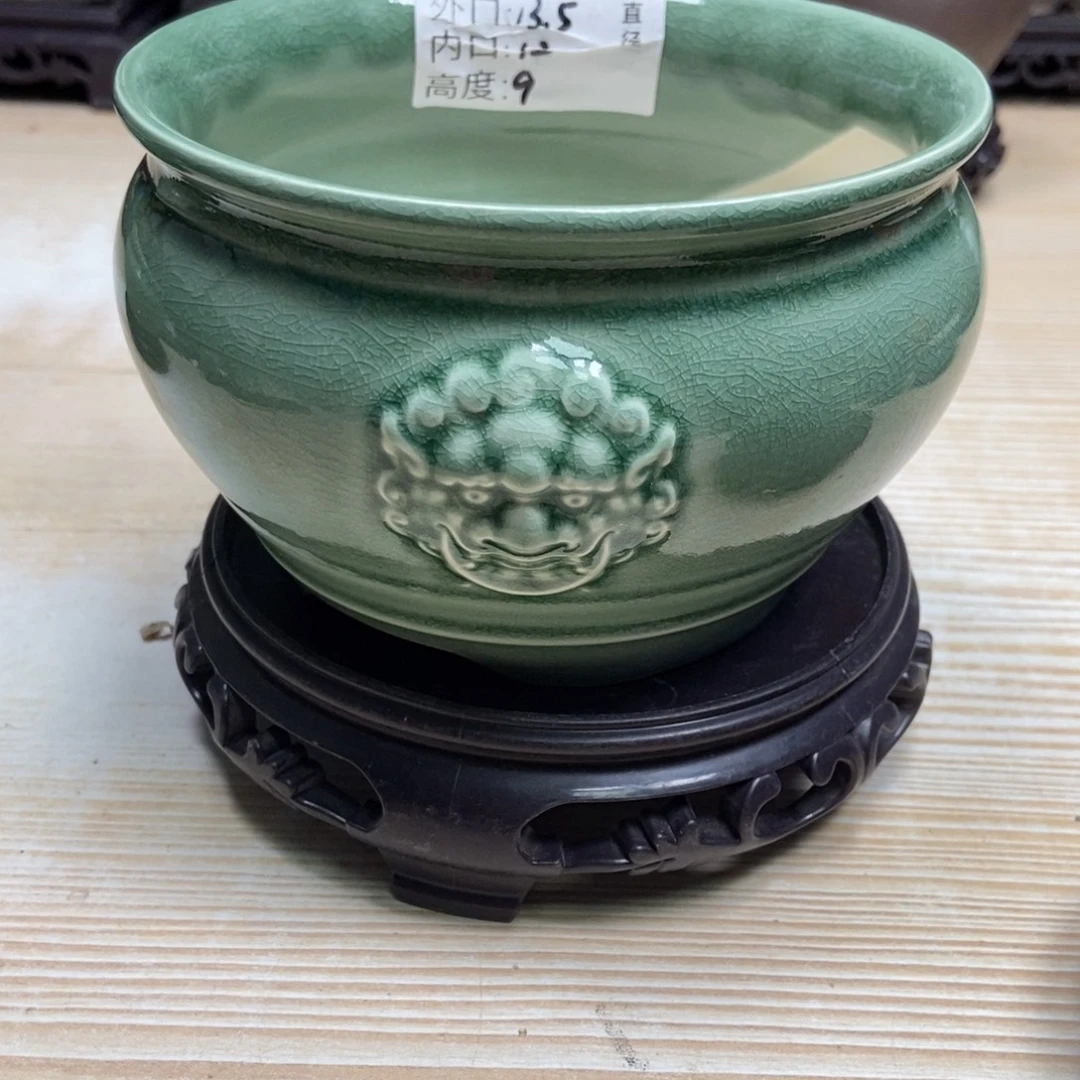 瓷片陶瓷花盆陶瓷艺术